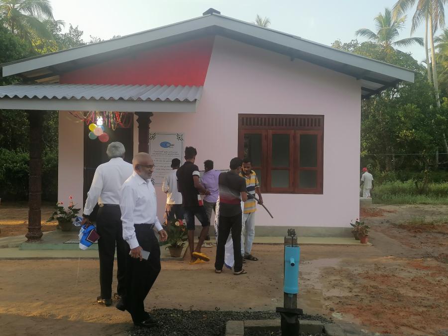 Donation of a house to a visually impaired, low-income family in Minuwangoda, Gampaha District. 2022