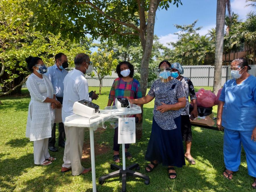 DONATION OF A NON-INVASIVE VENTILATOR MACHINE TO THE PANADURA BASE HOSPITAL - 2021