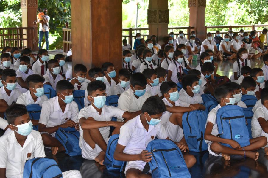 Distribution of School Books and Materials in Somawathiya, Polonnaruwa - 2022
